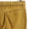 INCOTEX SLOW Pants 46 Brown With Waist Belt Men's Used