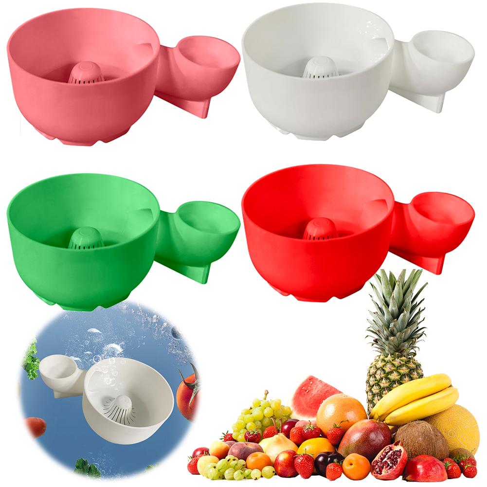 Portable Fruit Wash Bowl Vegetable Washer 3D Printing Food Washing Spinner Automatic Cleaning Machine for Kitchen Draining