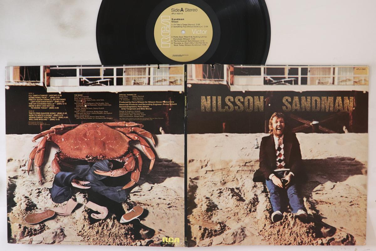 

LP Record HARRY NILSSON - Sandman APL11031 RCA Victor 1976 US Rock Used