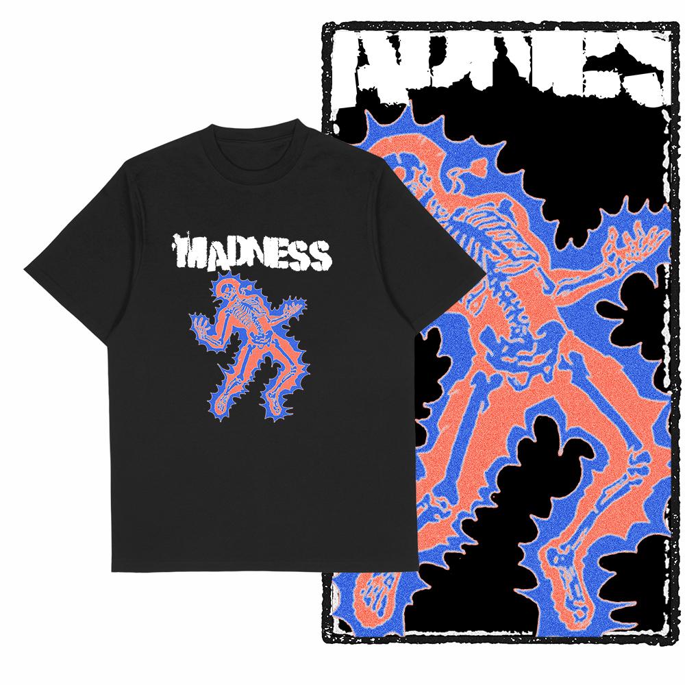 Summer Classic Hip-Hop Fashion Pattern Printed Men's Short-Sleeved Cotton Round-Neck Loose, Casual And Breathable T-Shirt Top