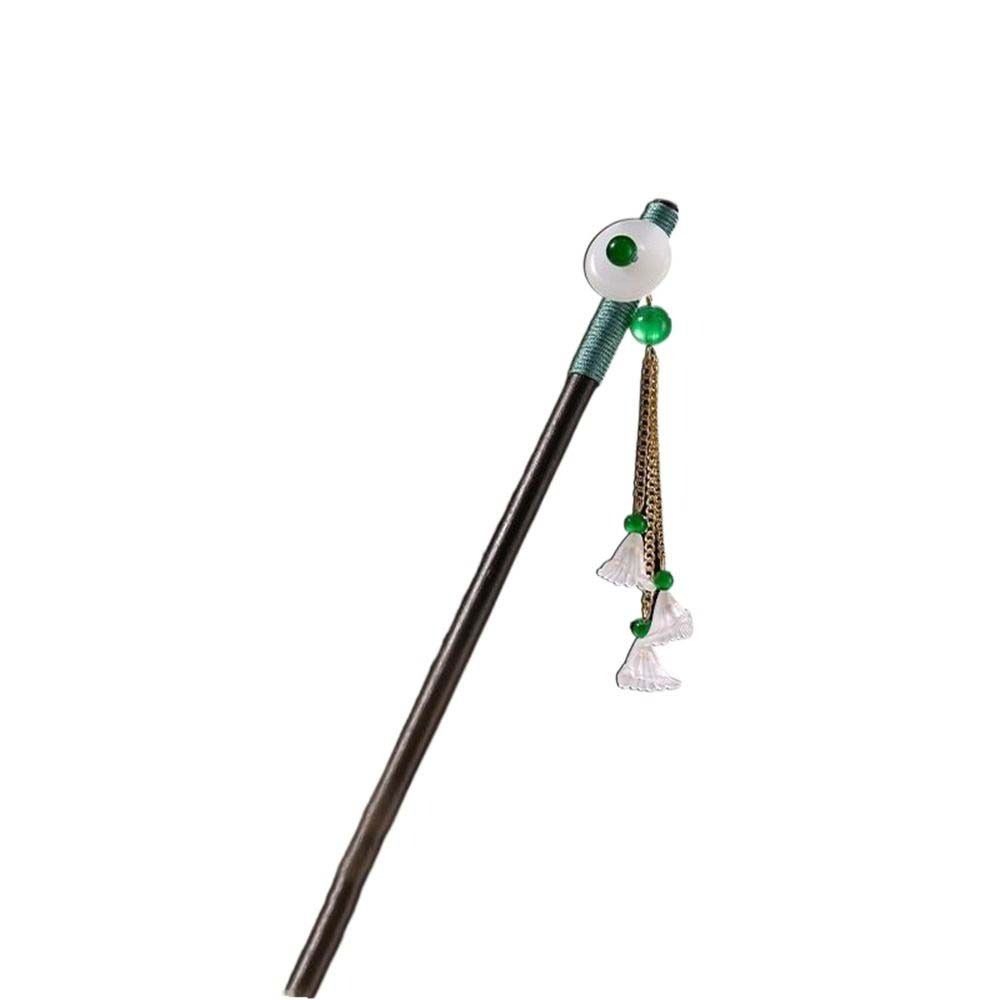 Imitation  For Women Hair Accessories Wooden Hair Fork Flower Hair Sticks Chinese Style Hairpin