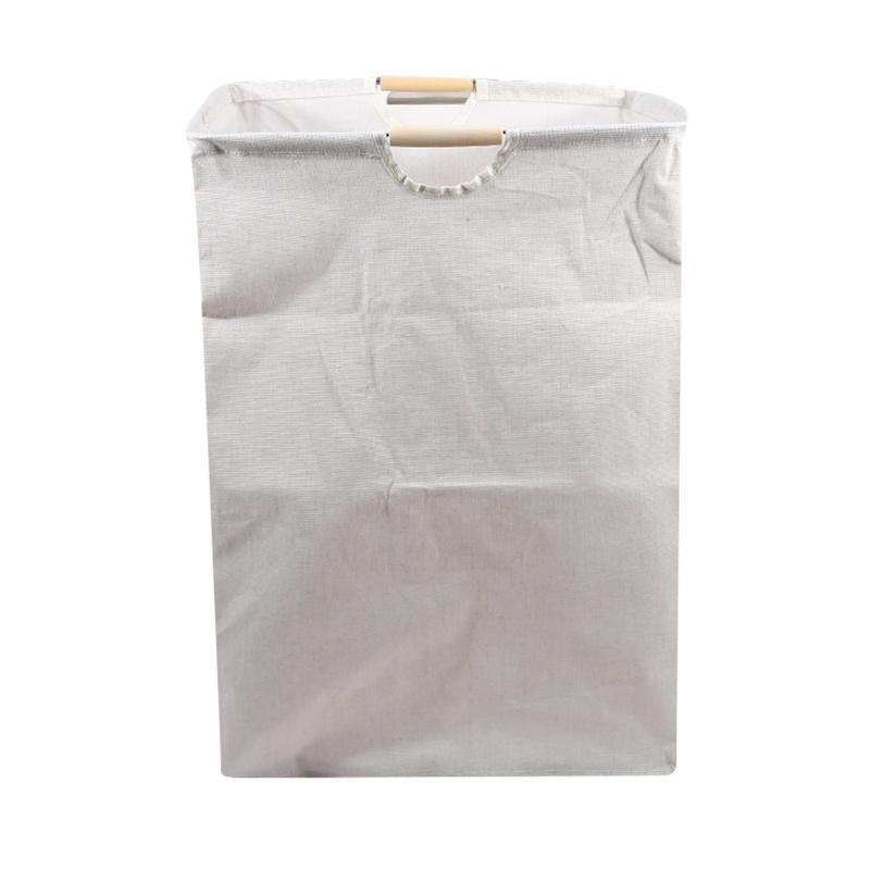 Add to Wish List Large Capacity Oxford Cloth Dirty Clothes Basket with Handle,Foldable Laundry Storage Bag,Bathroom Accessory