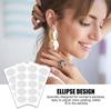 JALAOX 30piece Earlobe Support Patches | Invisible Ear Stickers for Heavy Earrings, Jhumkas & Big Ear Holes – Secure Lift Tape for Earlobe Protect
