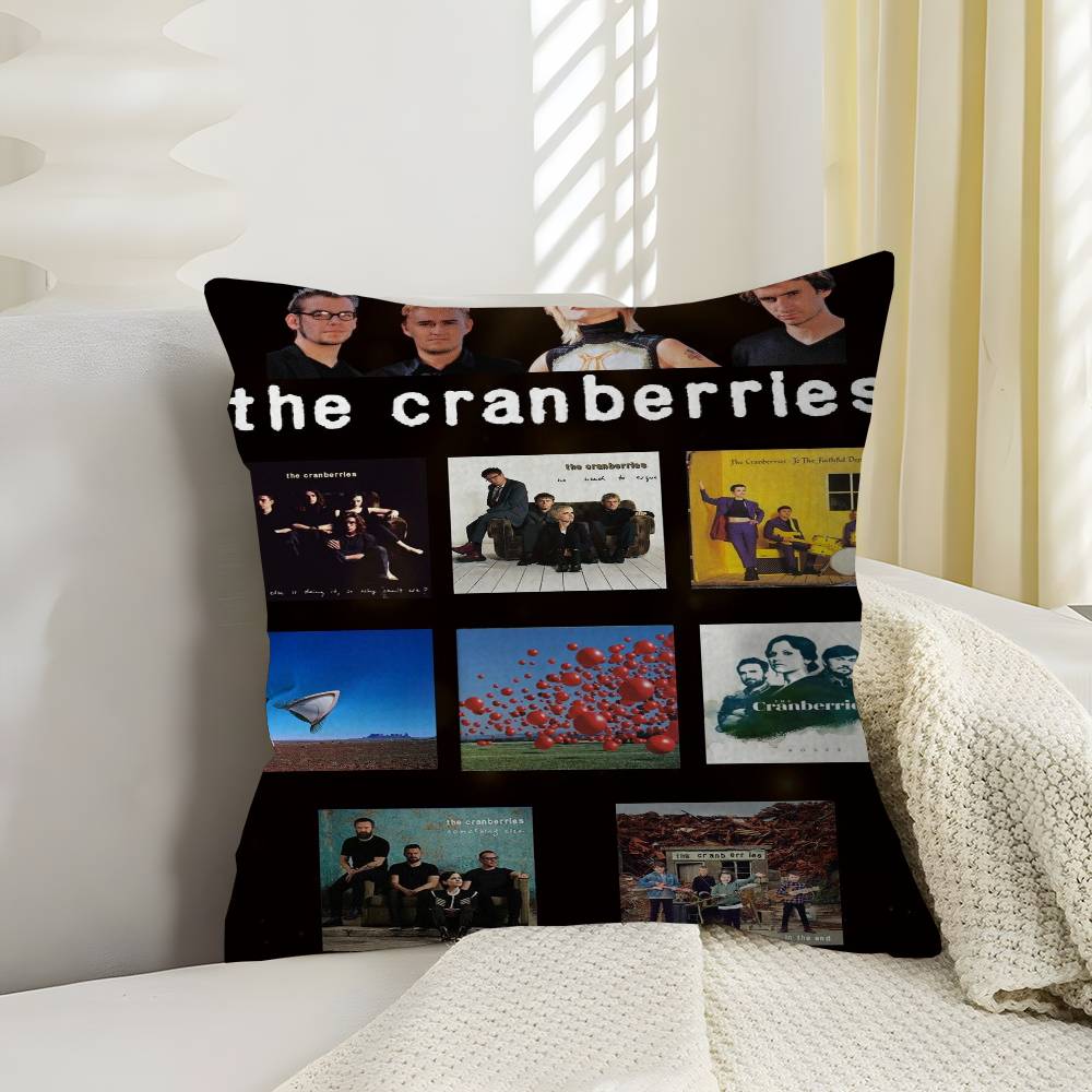 TheCranberries Band Personalized Pillow Dust Cover Bedroom Kids Party Decoration Pillowcase Birthday Children Gift