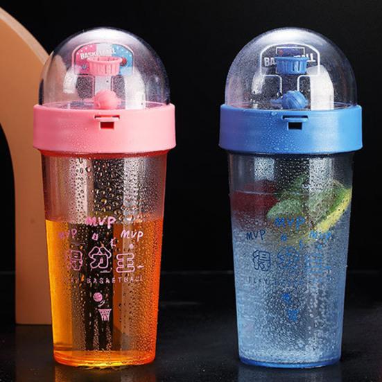 500ml Basketball Water Cup Eco-friendly Large Capacity Portable Fun Sports Shooting Drinking Bottle Travel