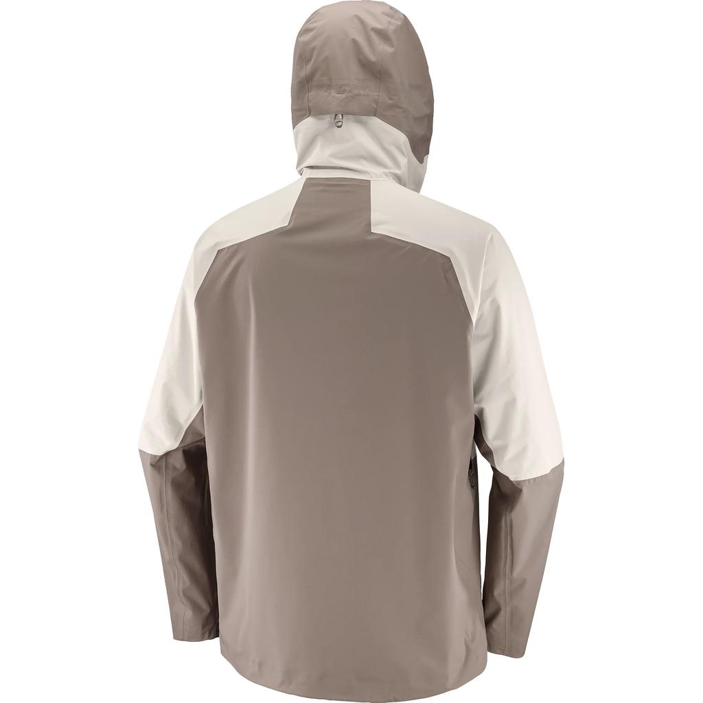 Salomon Outerpath Pro 2.5L Waterproof Breathable Hard Shell Color Block Jacket Men jackets C27534