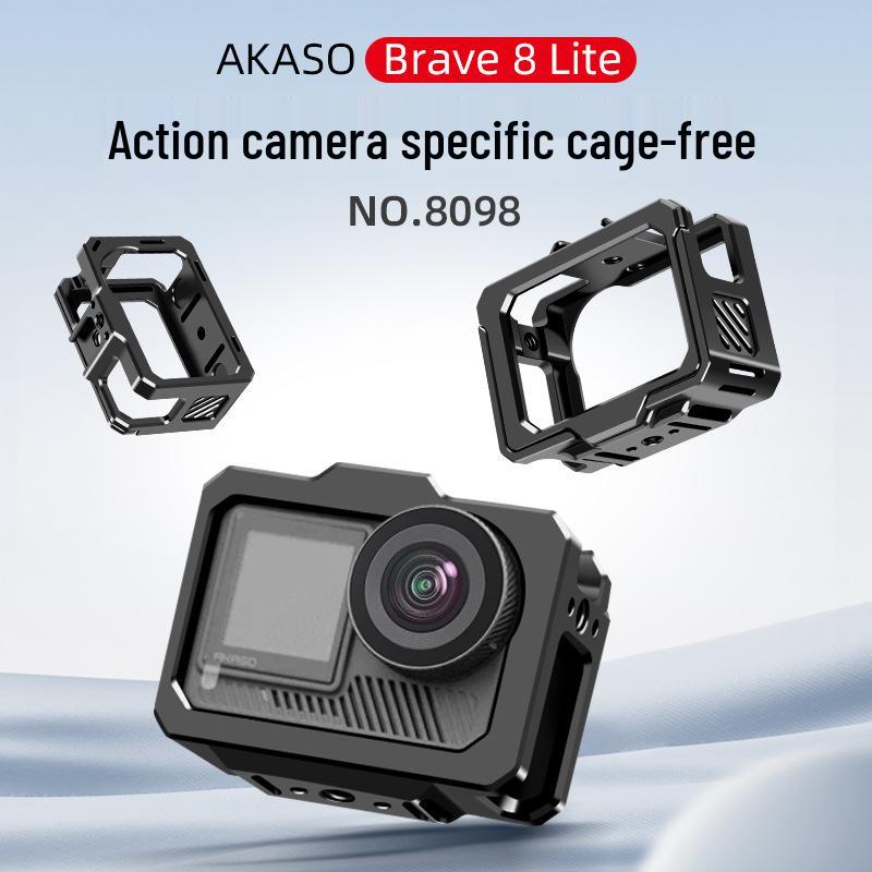 Aluminum Alloy Protective Frame for AKASO Brave8 Action Camera Accessories