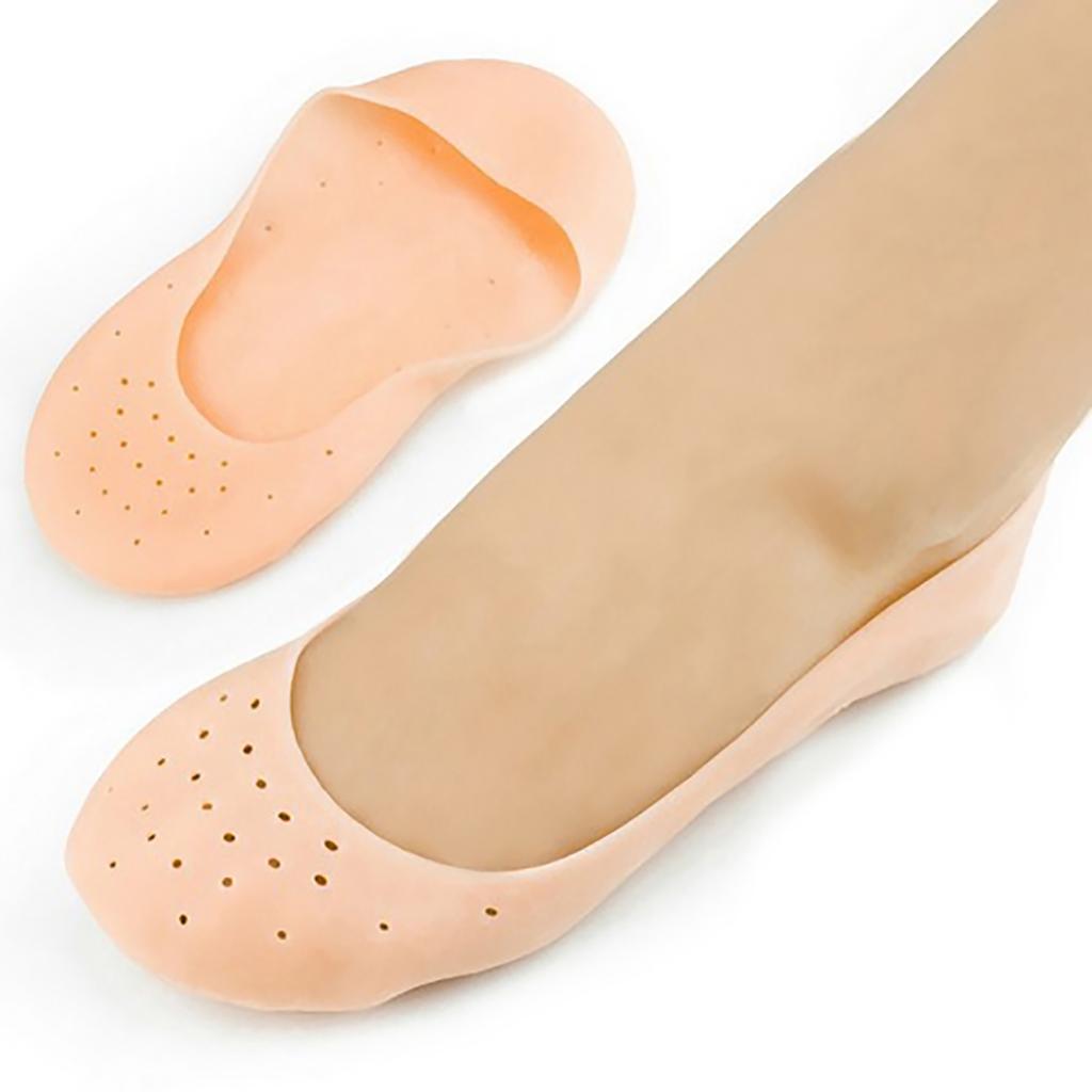 Silicone Gel Anti-Slip Socks Sole Cover Heel Dry Fissure Foot Care Protector