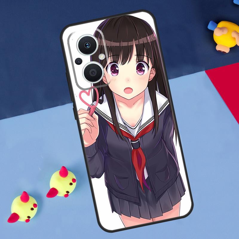 Anime girl cartoon japan cute For OPPO Reno 14 13 12 11 10 Pro 8T 11F 12F 13F 14F 7 8 Lite OPPO Find X8 X6 X5 X9 Pro Case