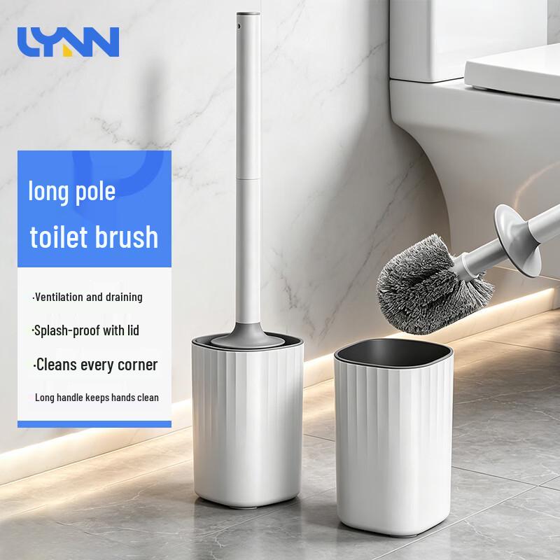 LYNN Splash-Proof Toilet Cleaning Brush