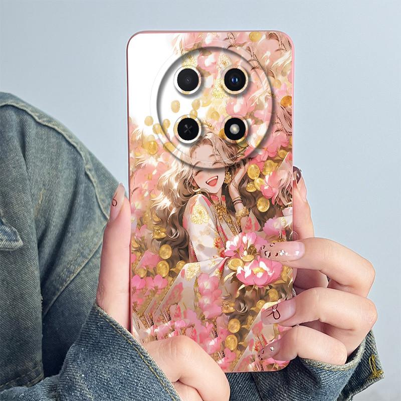 Für Huawei Nova 12i 4G Handyhülle Abdeckung Weiches Silikon Süß Bemalte Schale Cartoon Funda Süß Bedruckte Schutzhülle Coque