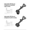 ATWEINA MTB Bicycle Watch Stand Adjustable Mountain Bike Aluminum Alloy Front Lamp Holder Riding Accessories