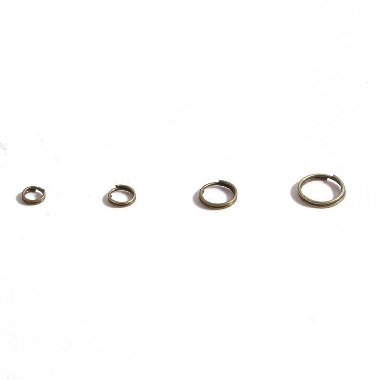 Eisen Biegeringe: Handgemachte DIY Schmuckherstellungsmaterialien für Ohrringe, Armbänder, Halsketten, Anhänger und Verbinder.