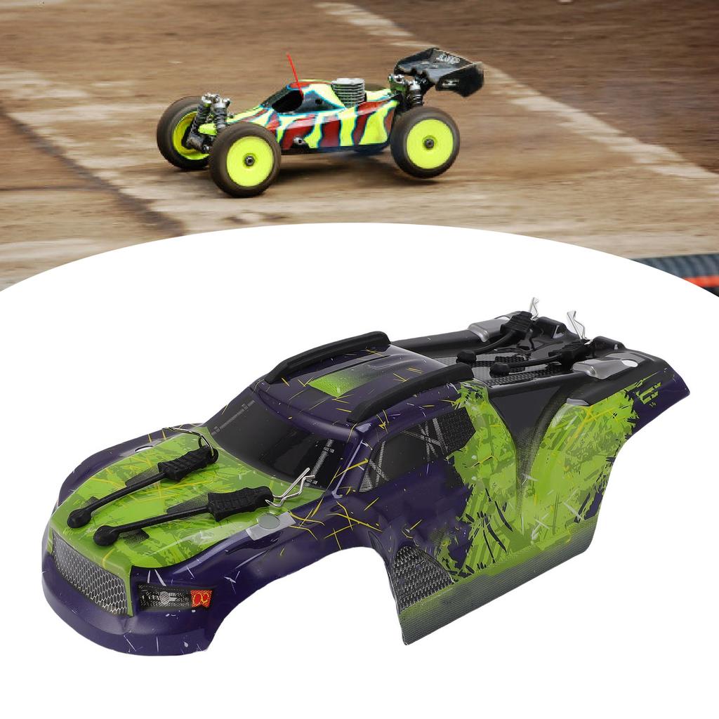 RC Car Shell Assembly Replacement for SCY 18101 Plastic Green Remote Control Car Body Shell
