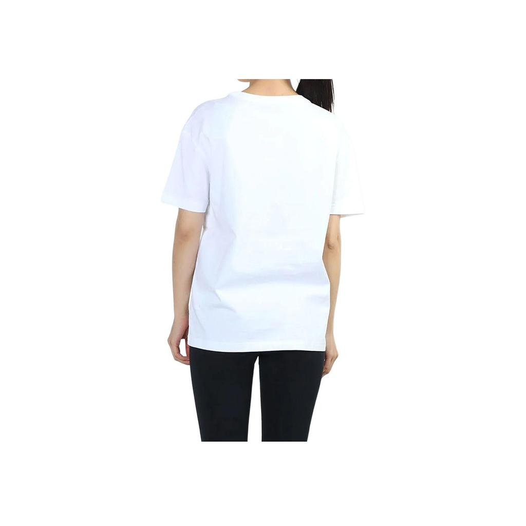 Nike Tierlogo Cartoon-Druck Sport-T-Shirt Damen Oberteile Weiß DD1486-100