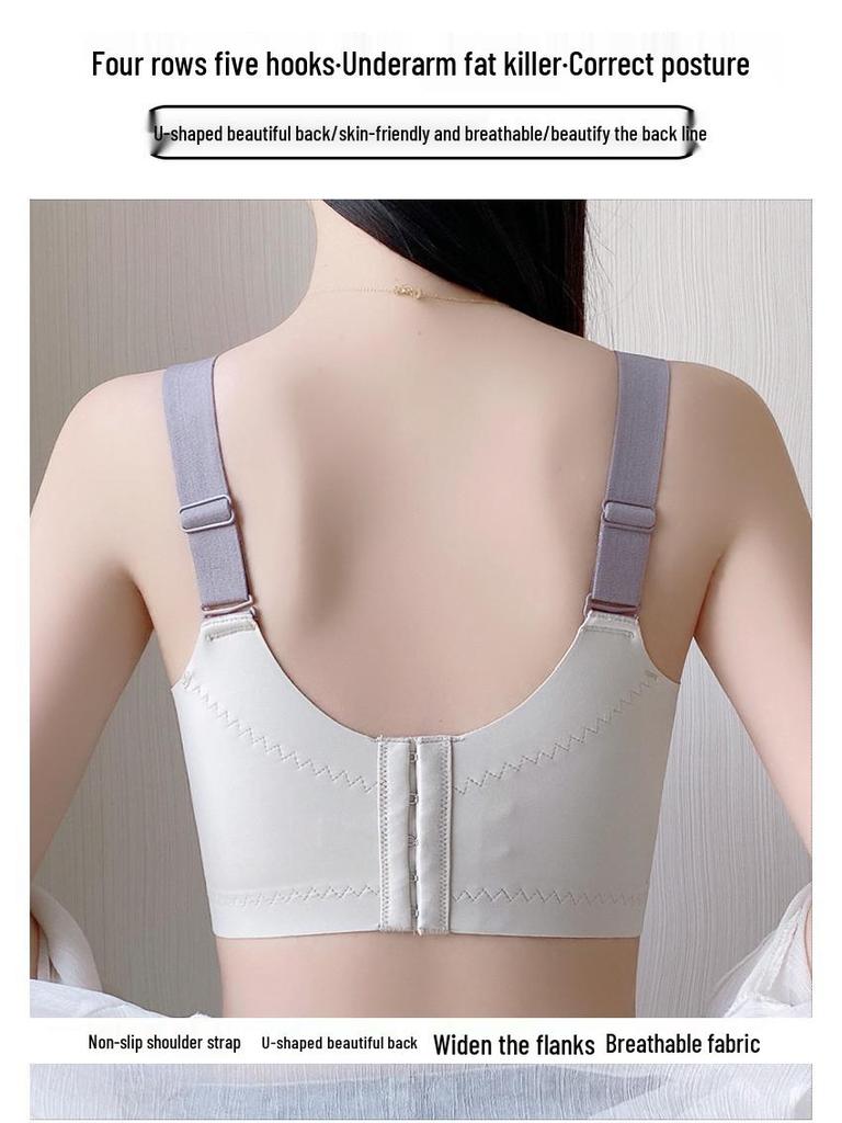 Women's Push-Up Shaping Bra: Enhancer, Side Support, Anti-Spillage, Extra Thick Lift
