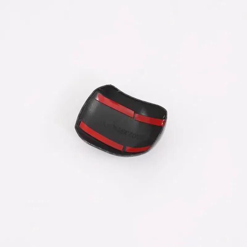 For Hyundai Santa Fe - Carbon Fiber Car Gear Shift Knob Cover Trim Accessories Interior Gear Shift Head Protector Frame