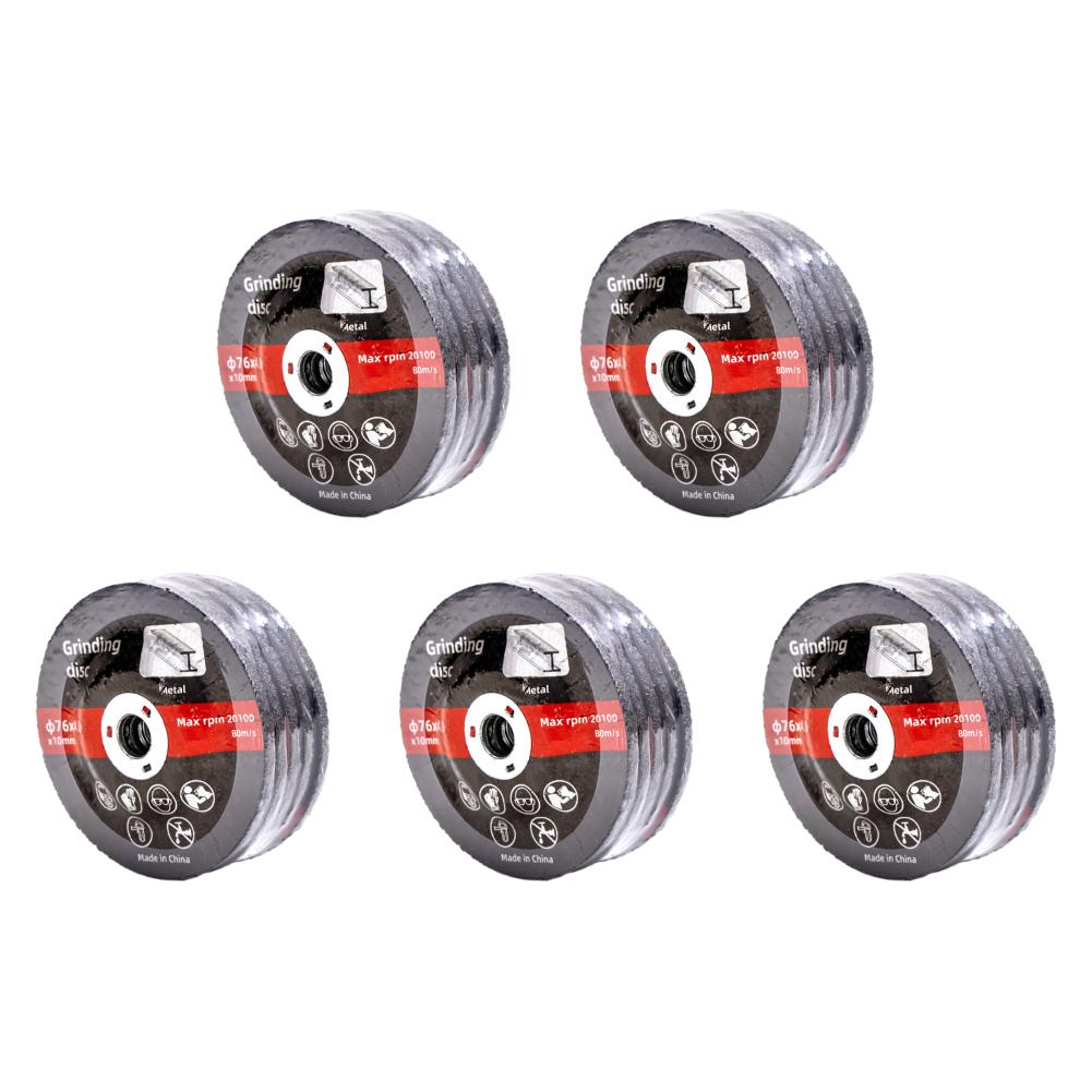 

25Pcs Cutting Grinding Wheel Wear-Resistant 76mm for Electric Angle Grinder