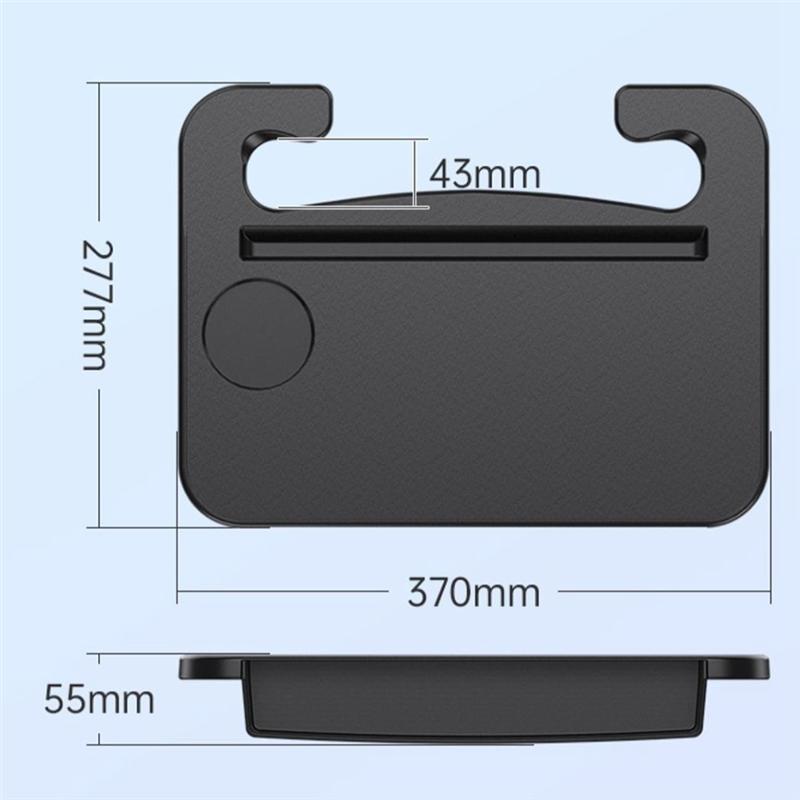 NEW-Steering Whee Tray With Car Gap Filler Organizer,Food Tray For Eating In Car Laptop Desk,Travel Car Accessories