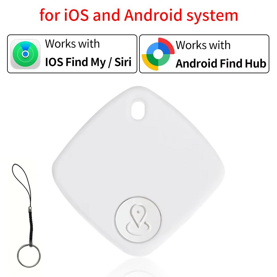 Bluetooth GPS Tracker Finder Anti-Lost Device for Pet Kids Bag Wallet Luggage Tracking Android Google iOS Find My Global Locator
