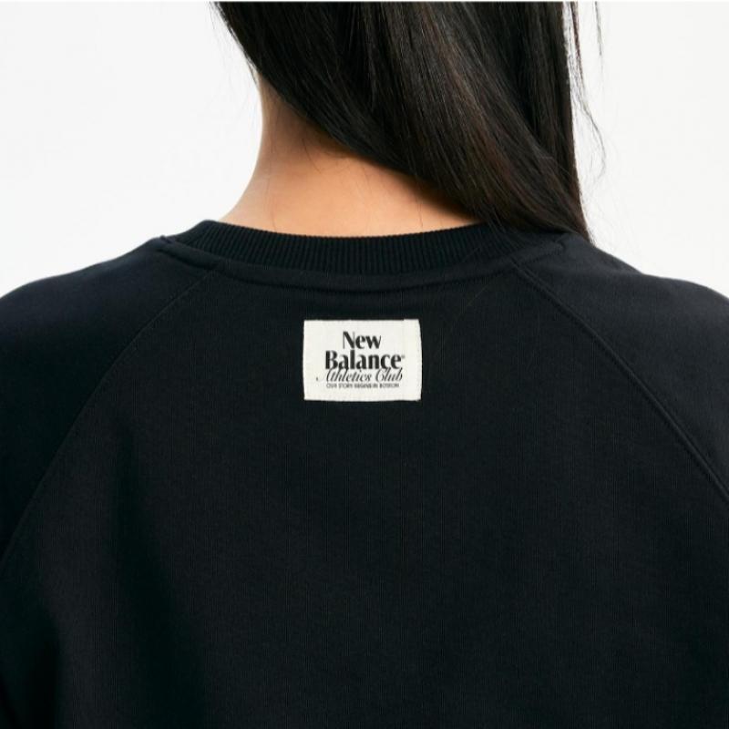 New Balance Long Sleeve Tee Nqj Nbnce1W232 19 W Crop Round sWeatshirt  Semi Ove