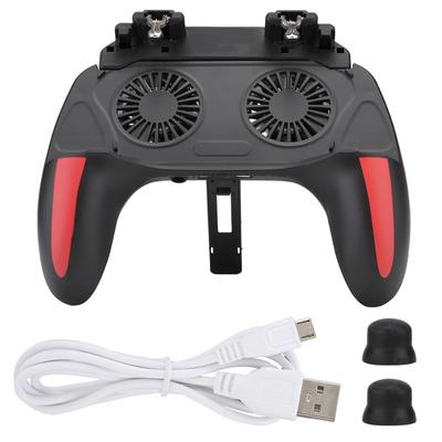 Mando de Juego para Teléfono Móvil con Ventiladores de Refrigeración Duales Disipación de Calor Gamepad Mango de Alimentación