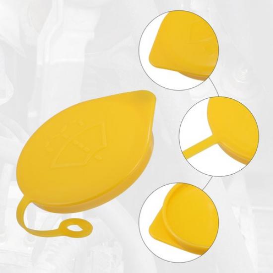 Windshield Washer Fluid Reservoir Tank Cap ONE  for Subaru Impreza Yellow