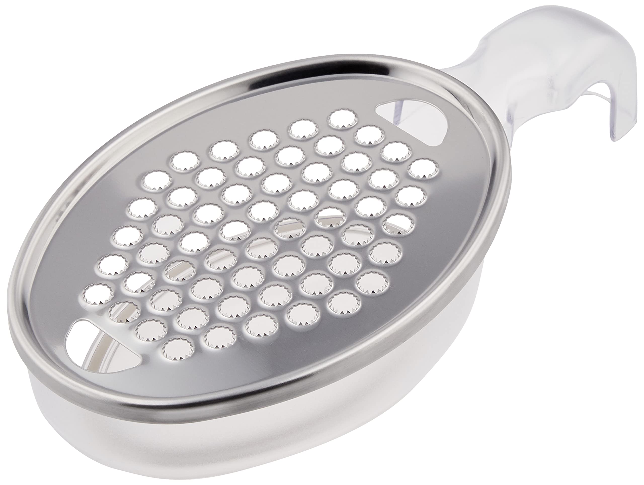 Shimomura Kogyo speed grater with grater for daikon made in Japanese-made non-slip container, radish, SO-01, Tsubame-Sanjo, Niigata.