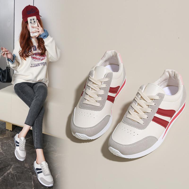 Fashion New 2025 Women's Sneakers Brand Shoes Summer Trend Casual Platform Sneakers Female New Striped Large Vulcanized Shoes Comfort