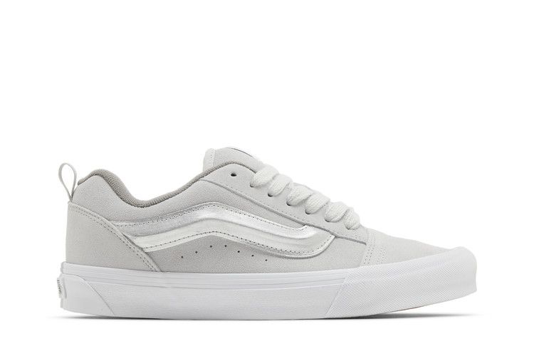 Men's Sneakers Vans Knu Skool Metallic Silver Metallic Silver/True White