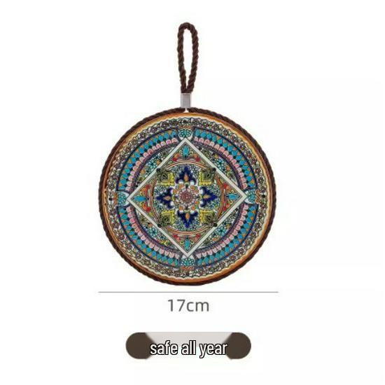 

Ceramic Cork Insulated Heat-Resistant Kitchen Mat - Anti-Scald Casserole, Plate, Bowl, Coaster, Pot Pad