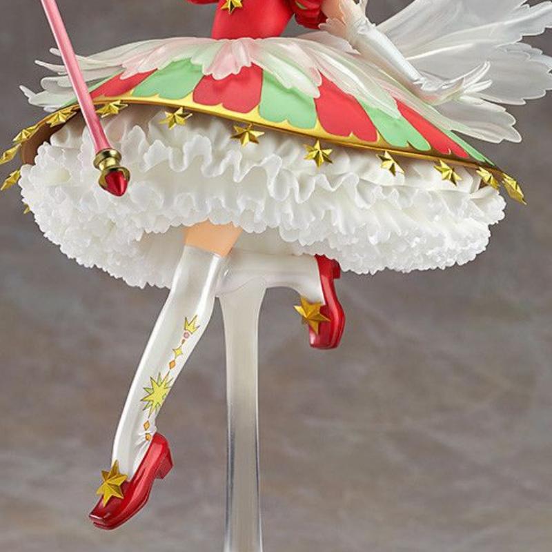 28cm Card Captor Sakura Sakura Dress Up Kawaii Anime Figure Model Statue Collection Desktop Decoration Ornament Toys Gifts