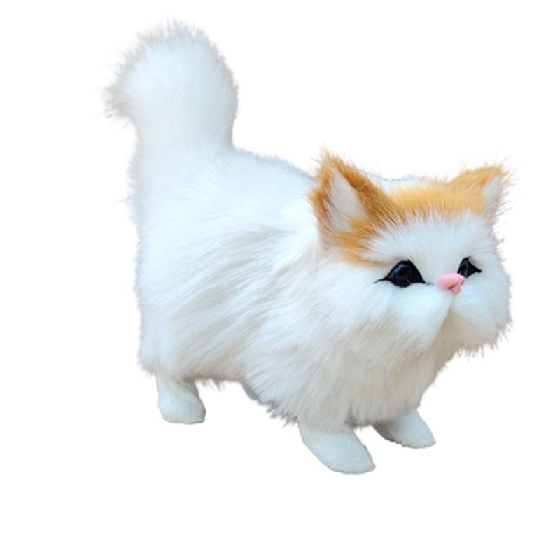 Realistic Plush Cat Toy Soft And Comfortable Decoration For Your Room Or Office 4.7 Inches