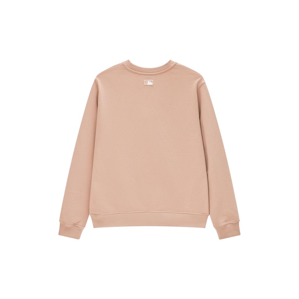 MLB Boston Red Sox Classic Basic Team Logo Crewneck Sweatshirt Unisex Sweatshirt Beige 3AMTB0134-43BGS