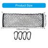 Cargo Net Trunk Bed Organizer Mesh Storage Net Truck Accessories Bed Grocery Holder for SUV Car Pickup Truck Bed