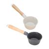 Milk Pan Heat Resistant Wood Handle Aluminium Small Cookware Mini Saucepan for