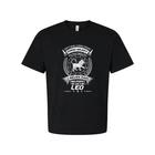 Zodiac Leo Graphic T Shirt For Unisex Adults With Playful Quotes And Crest Emble L