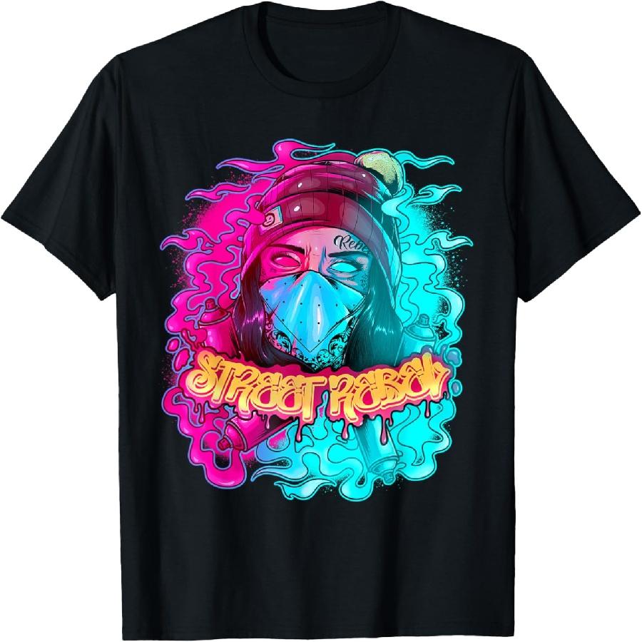 Street Rebel Graffiti Art Graphic Street Art Graffiti Artist T-Shirt XXXXXL чёрный