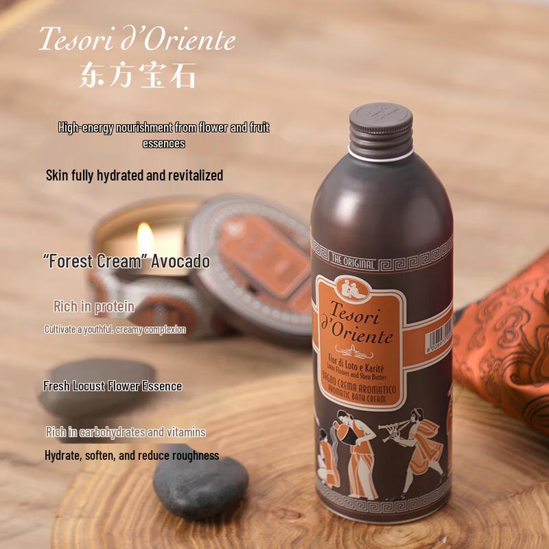 Tesori d'Oriente Water Lily Aromatic Shower Cream Gift Set