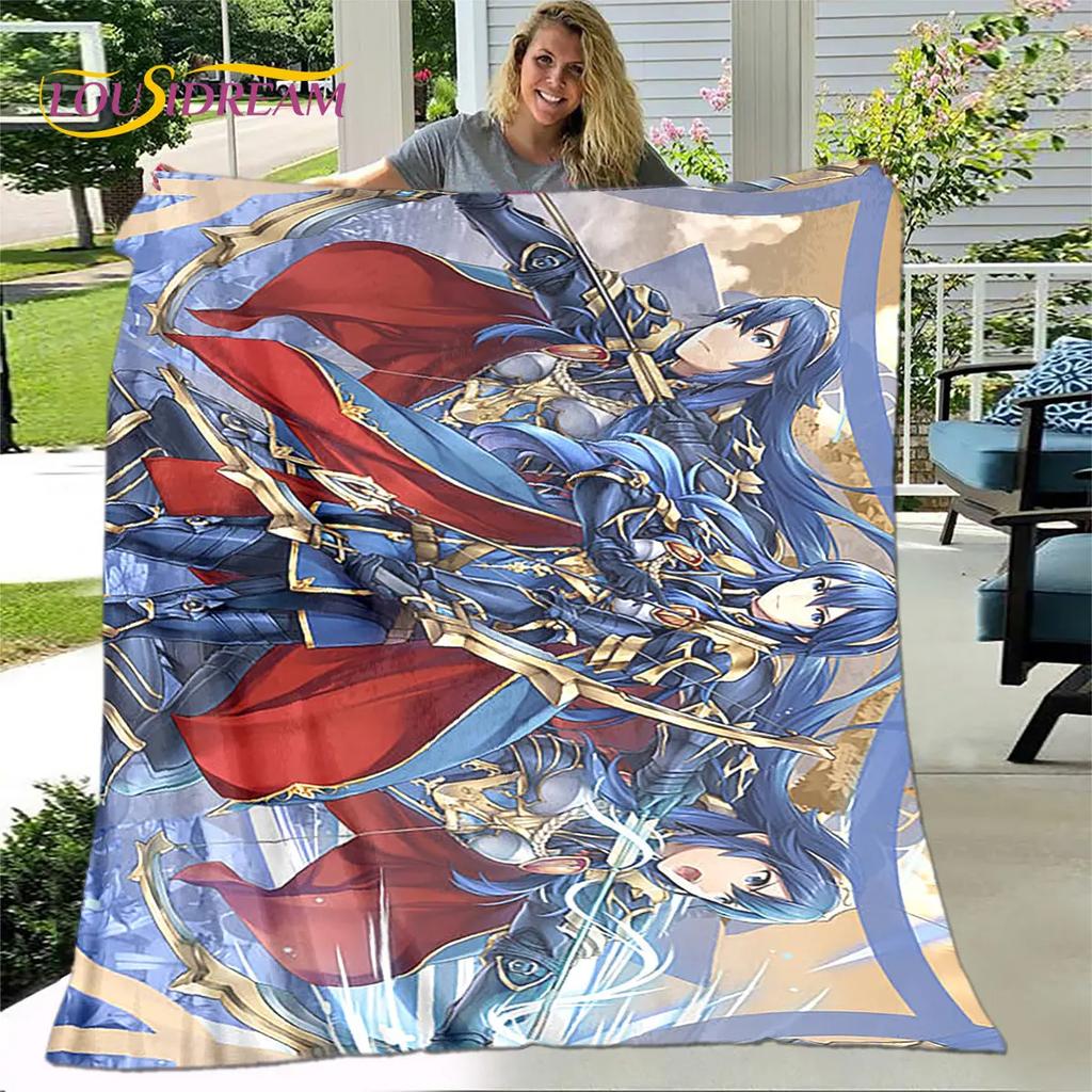 Game Fire Emblem Series Gamer Soft Plush Blanket,Flannel Blanket Throw Blanket for Living Room Bedroom Bed Sofa Picnic Cover Kid