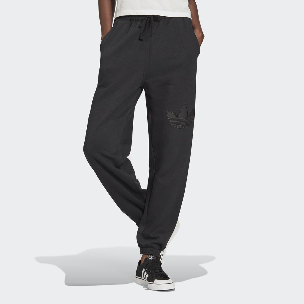 Women's Adidas Originals Cuffed Knitted Sweatpants Women's Black