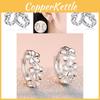 Stylish Crystal Ear Studs For Women Korean Fashion Tea Flower Earrings Wholesale Supplier