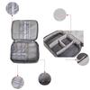 3 Layers Travel Electronic Organizer Bag Carrying Pouch Case for Smart Phone Earphone USB Cable Charger Hard Drive Flash Memory