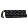 MechLands Aula Mini60 HE PRO Wireless Hall Effect 4000mAh Magnetic Gaming Adjustable 8K Low SOCD DKS RGB Backlight Keyboard, Battery, High-Speed