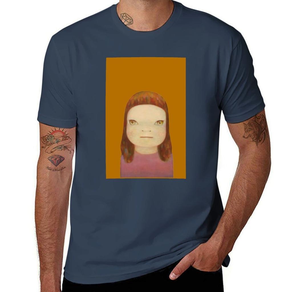 Yoshimoto Nara Pic Tshirt Daily Casual Short Sleeve Tee Shirt