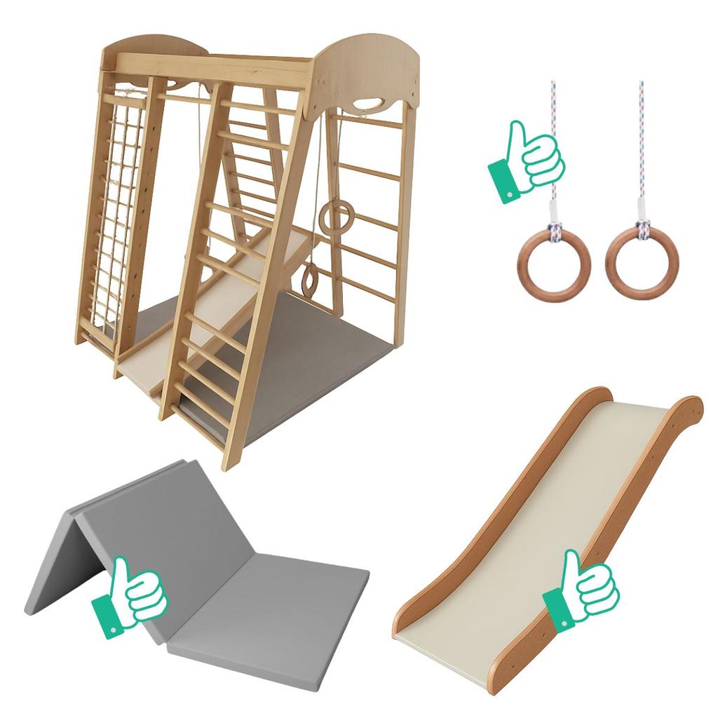 Mammoth Light Home Playground Wood