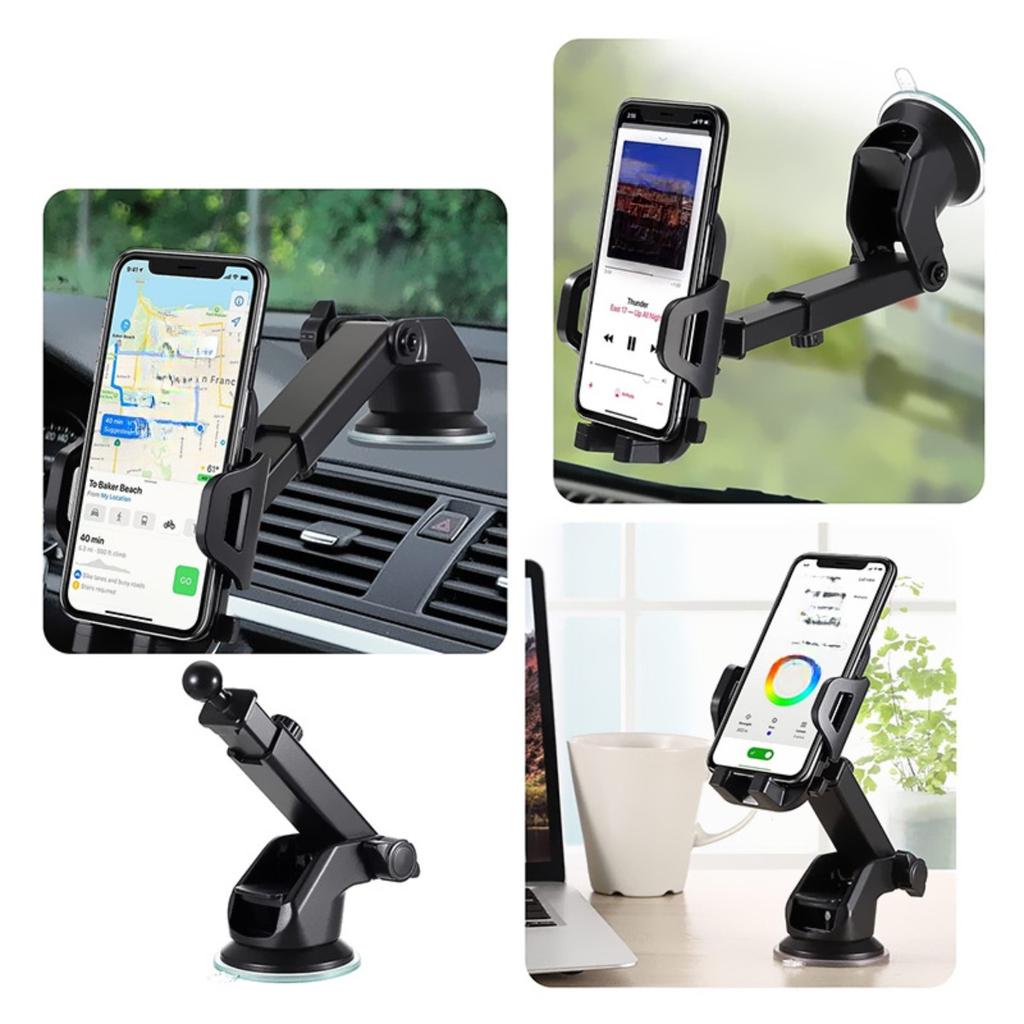Car Navigation Bracket, Car Phone Holder, Suction Cup, Air Outlet, Multifunctional Phone Holder, Car Phone Holder