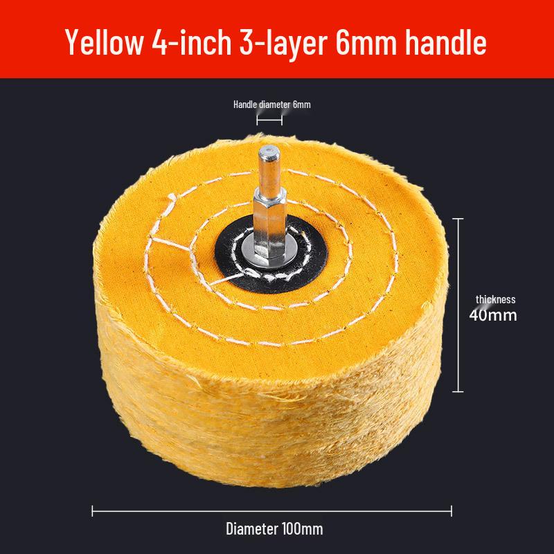Thickened Polished Cloth Polishing Head for Metal and Acrylic, Tool Artifact