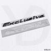 Exclusive Stereoscopic Letter Car Emblem Car Modification Decorative Sticker ABS Material