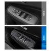 TANGDUTUTU Nissan Note E13 Power Window Switch Cover Door Window Button Door Switch Panel Interior Panel Interior Parts Accessories ABS Resin 4PCS New